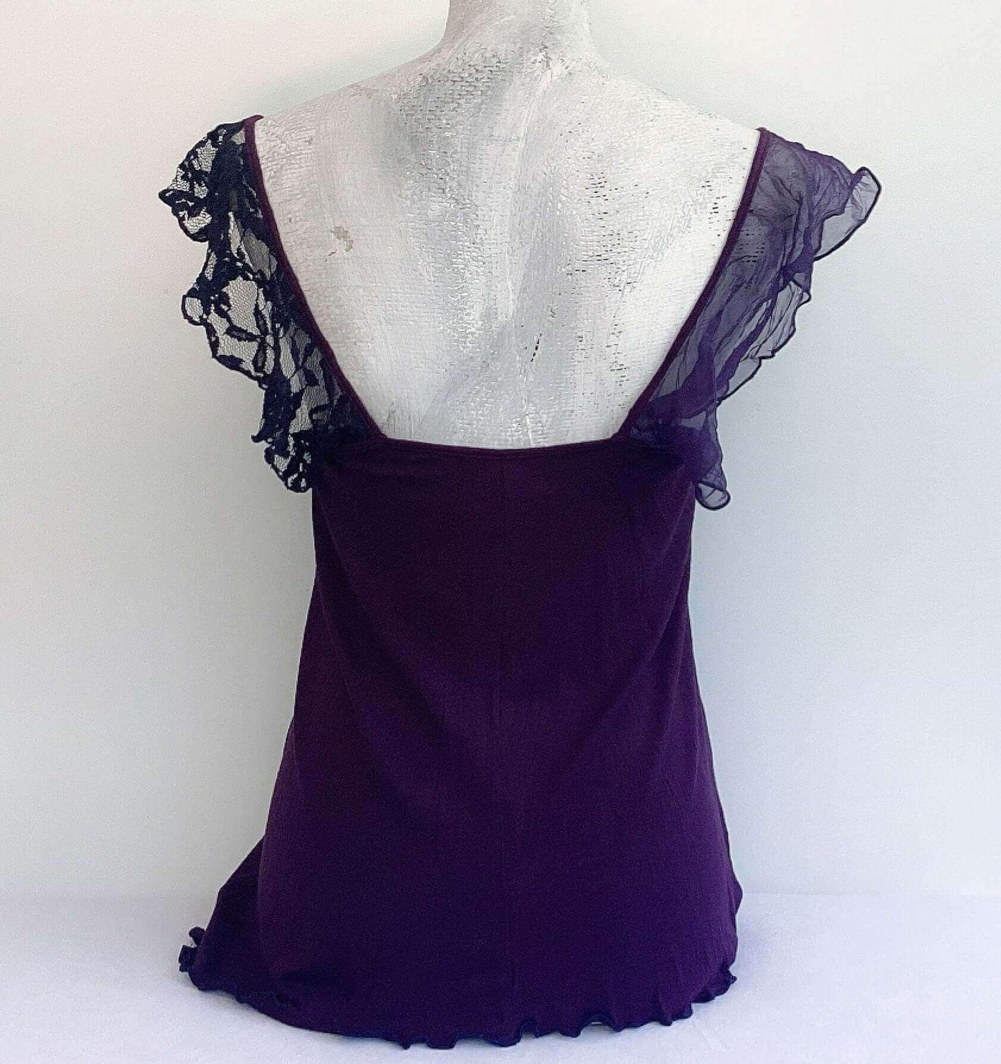 Angel Cami Viscose - Deep Purple - Forest Life