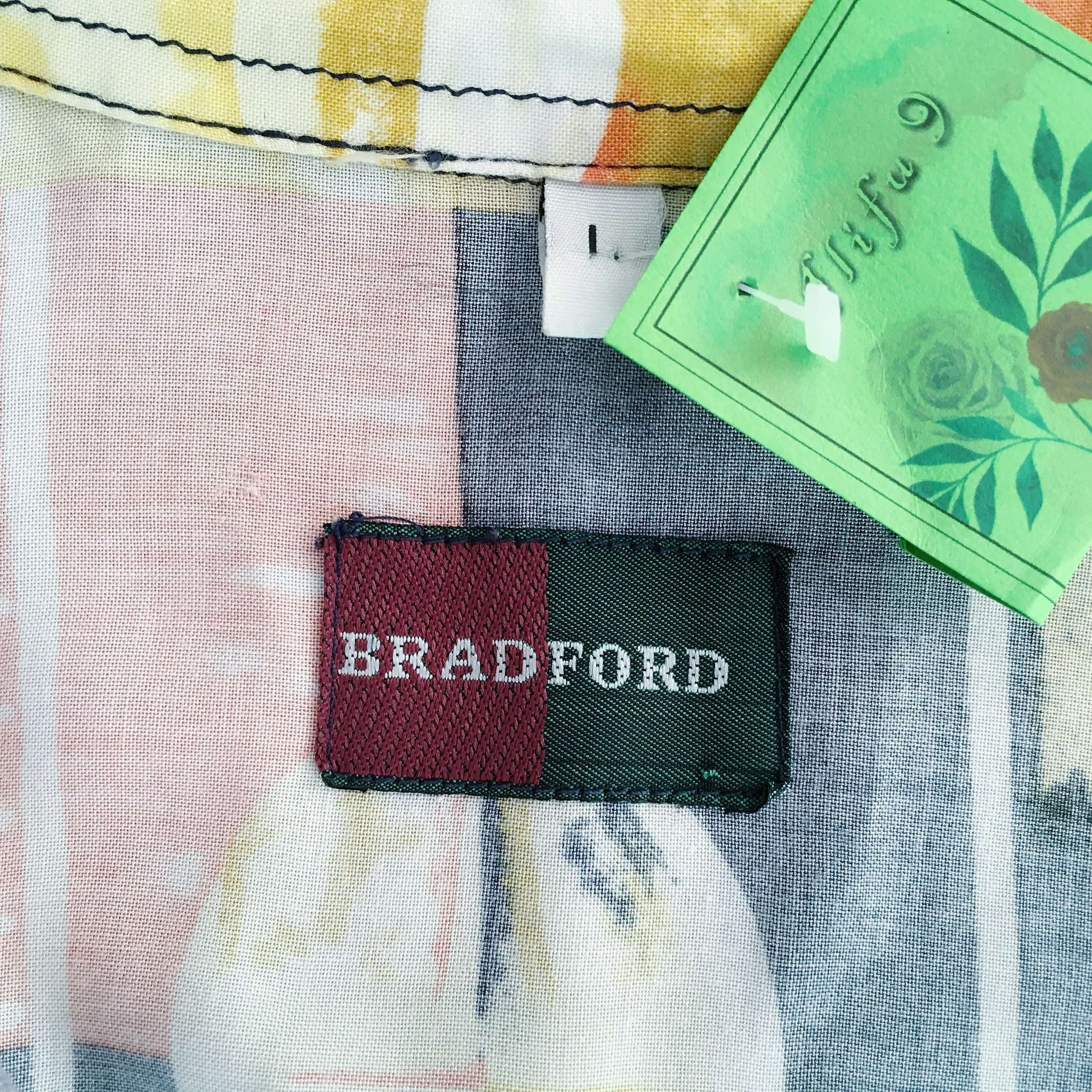 View of bradford label.