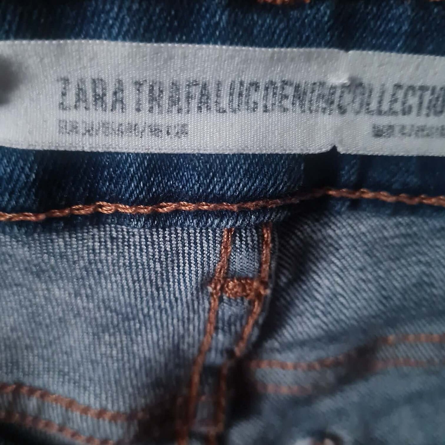 view of inside zara label.